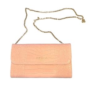 Persaman New York Croc Embossed Crossbody